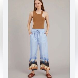 Munthe Vouce Pants Blue Tye Dye 34=M